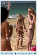 Amia Moretti & Anita Pearl & Blue Angel & Hailey Young & Jana Foxy & Jayme Langford & Tanner Mayes - Sand & Surf 1